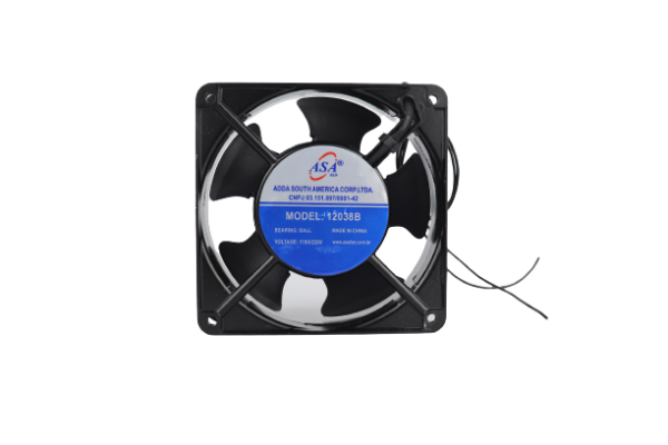Mini Ventilador Asa Fan 12038b 120x120x38 110/220v